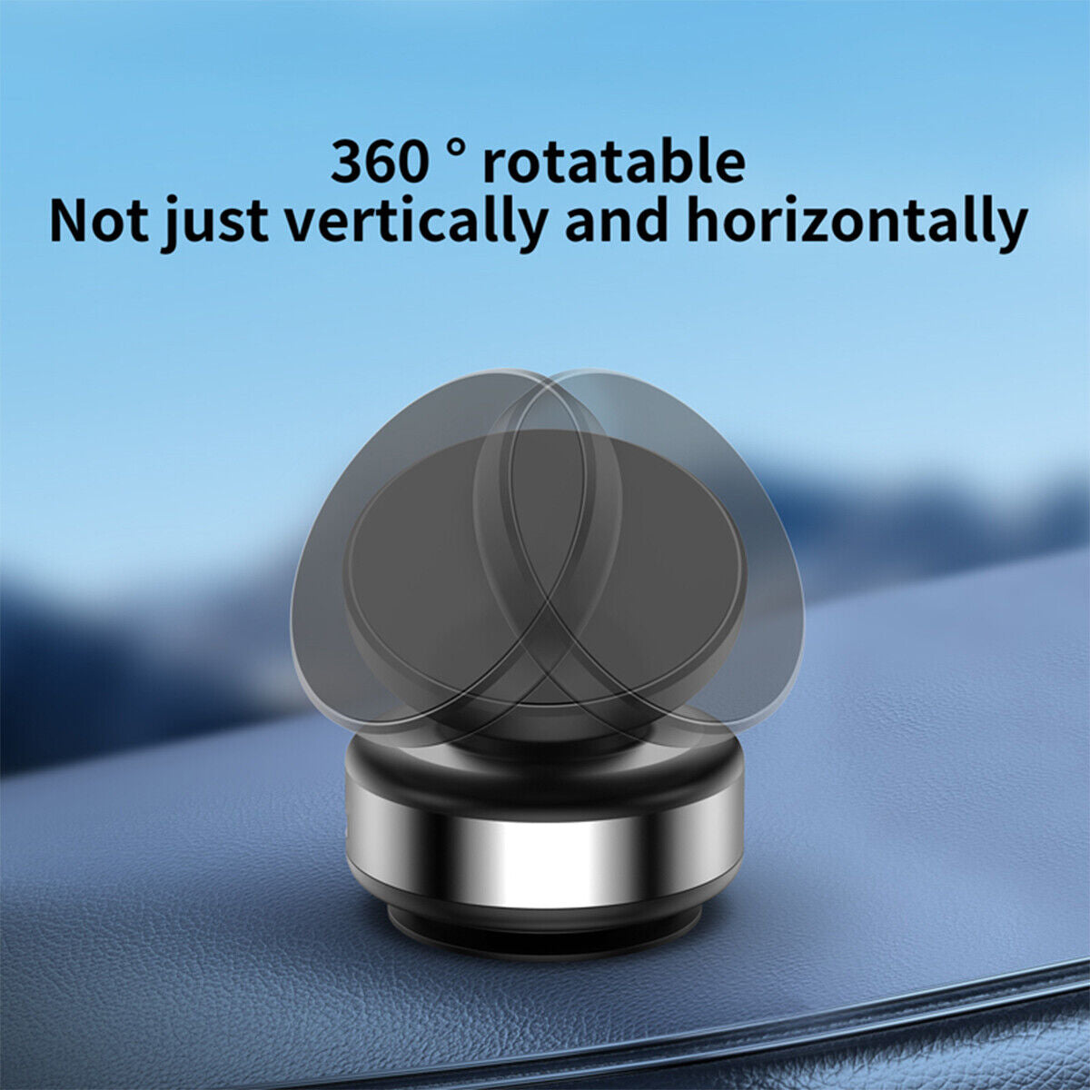 360 Rotatable Car Magnetic Phone Holder Mount Vacuum Magnetic Phone Holder Stand