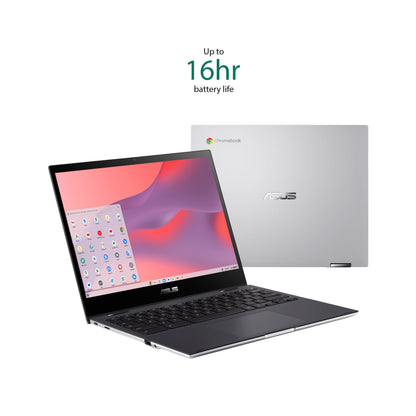 CM3200 Chromebook, 12" HD+ Touch 2-In-1, Mediatek 8192, 4GB RAM, 64GB Emmc, Chrome OS, Mineral Gray, CM3200FM1A-WS44T